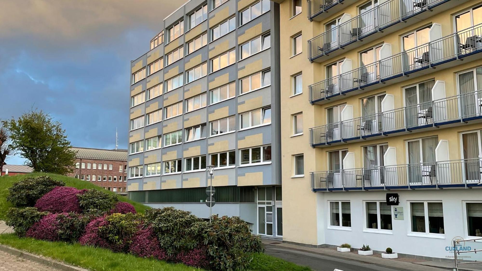 Urlaub Direkt Im Hafen Appartement Cuxhaven Buitenkant foto